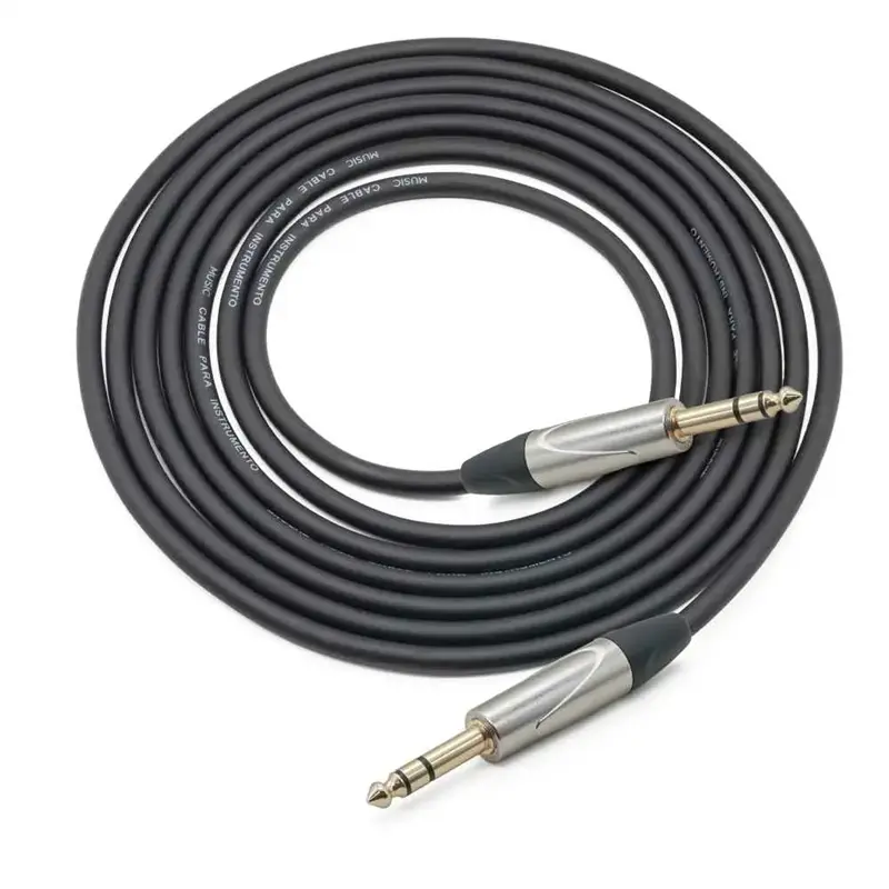 6.35 TRS to 6.35 TRS Microphone Cable: The Ultimate Connection for Audio Professionals