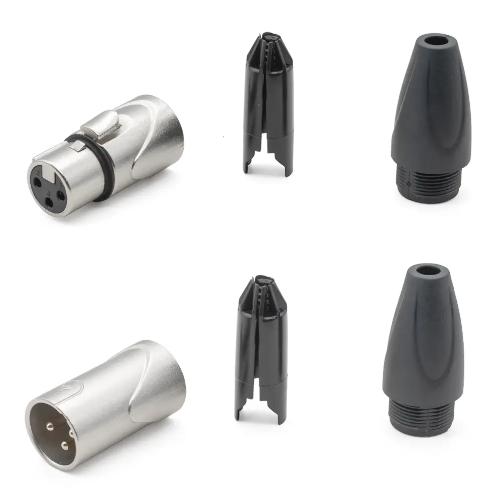 母頭 XLR 3-P 音訊連接器 JYS01/JYS02