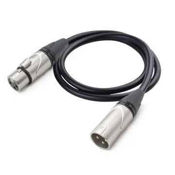 XLR 3-Pin Male to Female Audio Cable CM001-XLRM/XLRF