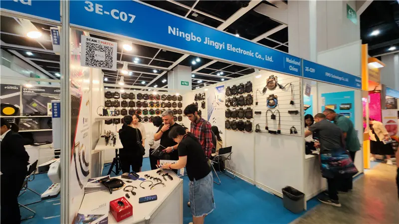 寧波精實電子有限公司參加香港秋季電子產品展