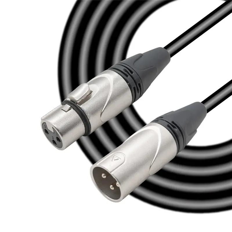 XLR 3-Pin Male to Female Audio Cable CM001-XLRM/XLRF