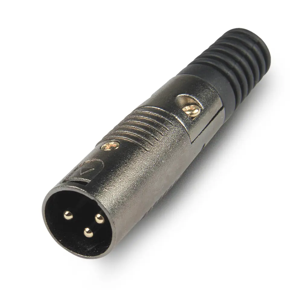 XLR 3-Pin Female Audio Connector JYA5053G/JYA5054G