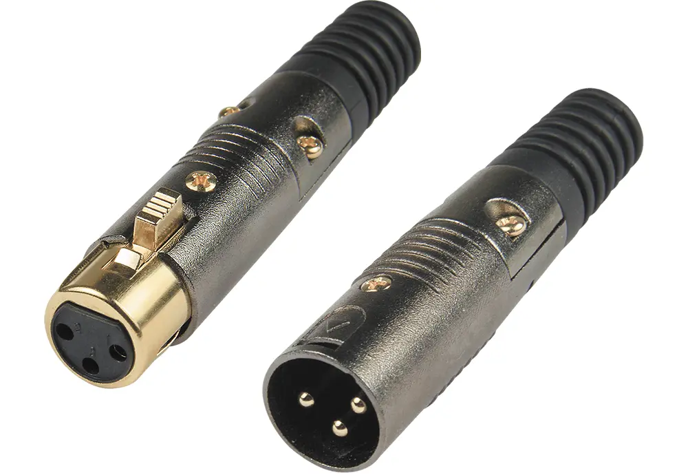 高端優雅的XLR外殼電鍍方法-槍色