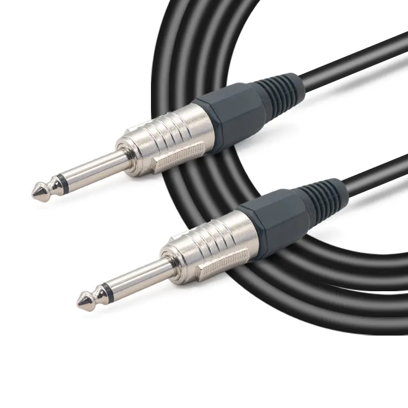 OEM 6.3mm 至 6.3mm 優質吉他連接線 JYC5030