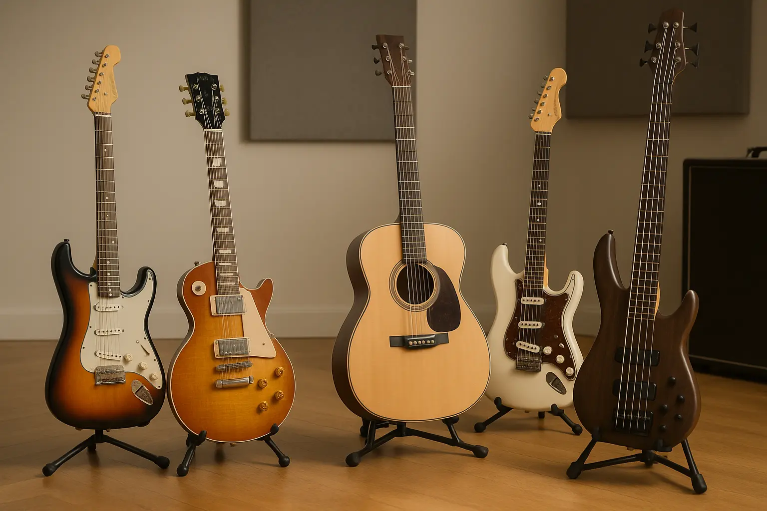 Best Guitar Stand Size Guide 2025: Dimensions, Safety & OEM Solutions for Every Guitar Type