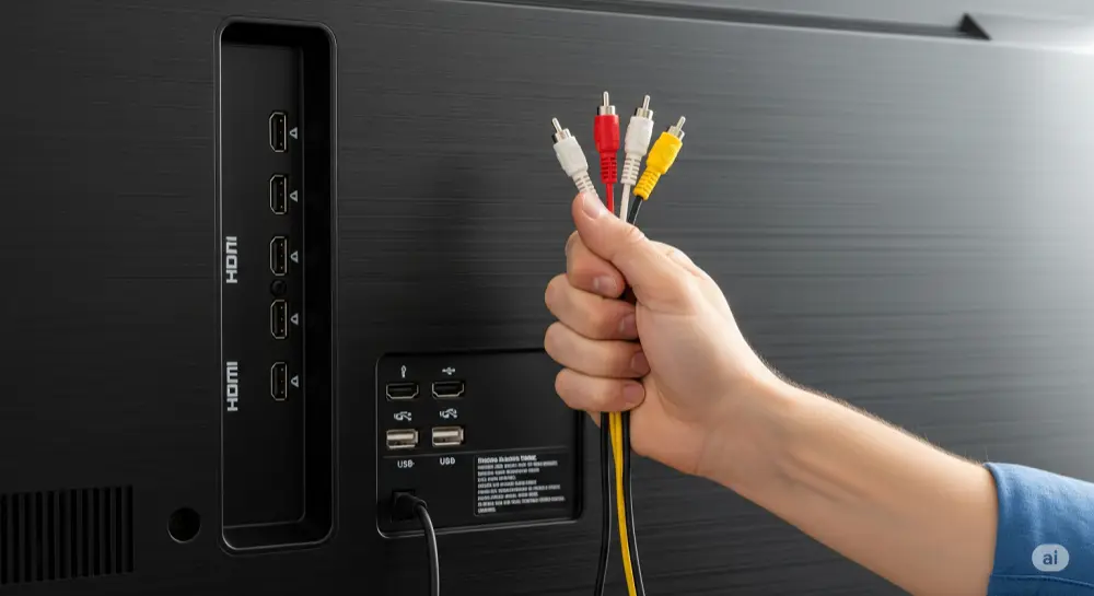 How to Connect RCA Cable to TV: Complete 2025 Guide for Smart TVs