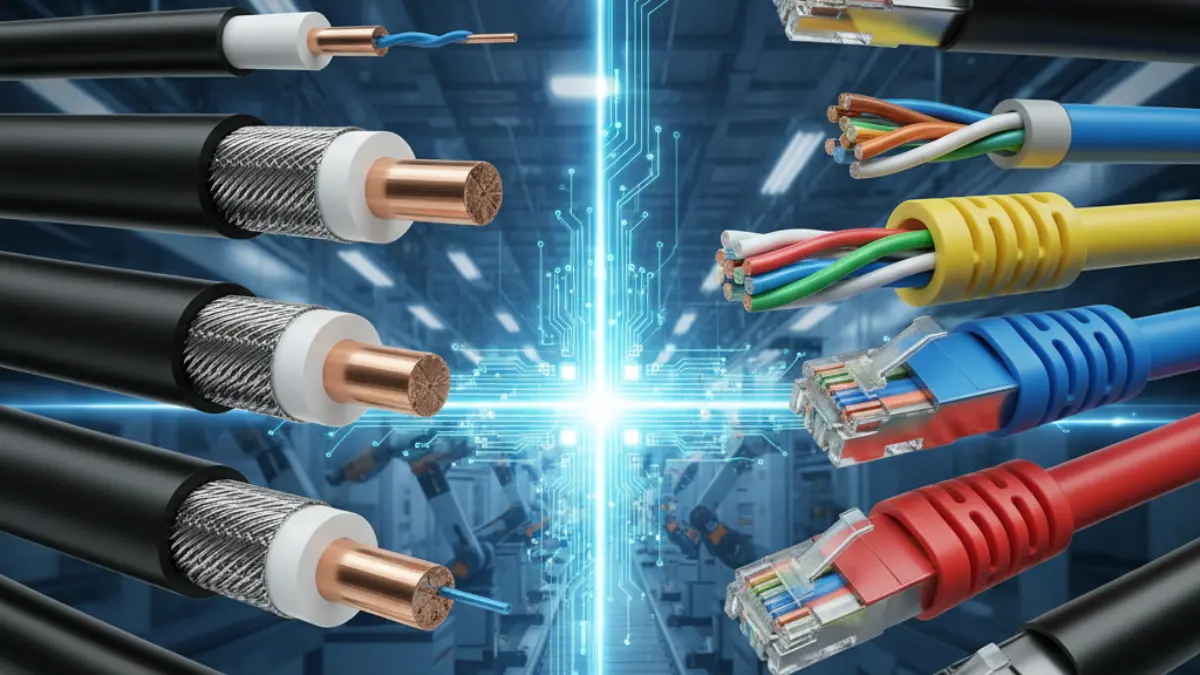 Coaxial vs Ethernet Cable: The Definitive OEM Sourcing Guide for US Manufacturers (2025 Edition)