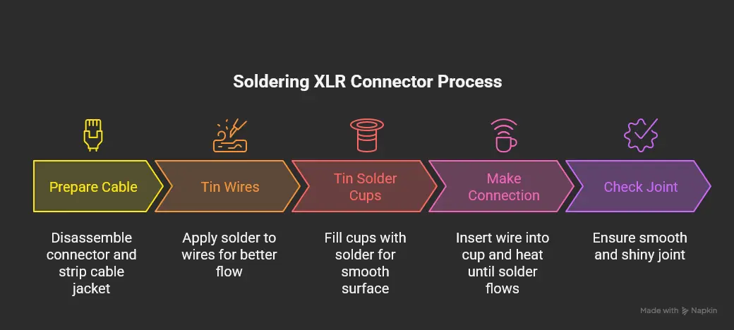 How to Solder an XLR Connector Step-by-Step - visual selection.png
