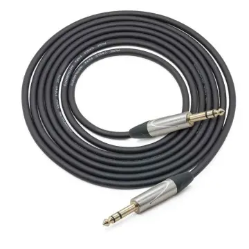 6.35 TRS to 6.35 TRS Microphone Cable CM011-6.35TRS-6.35TRS